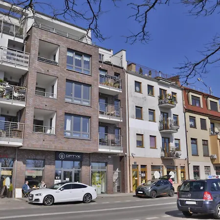 Lejlighed Sunset - Przestronne, Sloneczne Mieszkanie Dla Rodzin - Centrum Miasta Z Widokiem Na Port Świnoujście (Swinemünde)