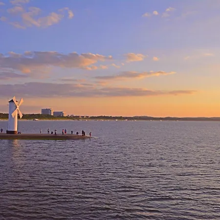 Sunset - Przestronne, Sloneczne Mieszkanie Dla Rodzin - Centrum Miasta Z Widokiem Na Port * Świnoujście (Swinemünde)