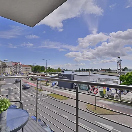Sunset - Przestronne, Sloneczne Mieszkanie Dla Rodzin - Centrum Miasta Z Widokiem Na Port Appartement Świnoujście